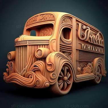 3D model Ford Airstream (STL)
